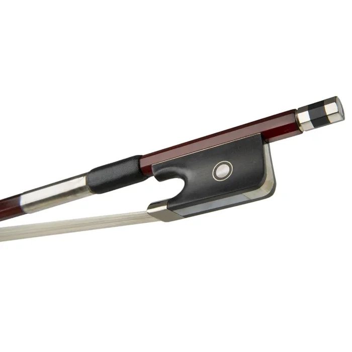 Cello Bow Strong Round Full Ebony Frog 1/2