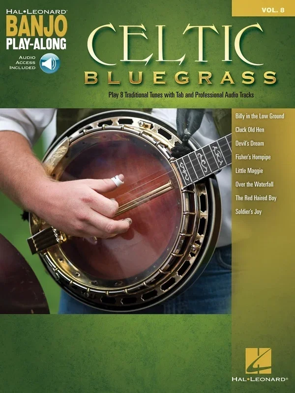 Celtic Bluegrass Banjo Playalong Book/Online Audio (Softcover Book/Online Audio)
