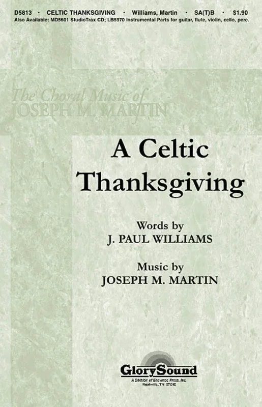 Celtic Thanksgiving J. Paul Williams Joseph Ma Book