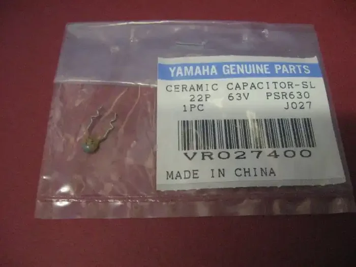 Ceramic capacitor 22P 63V VR027400