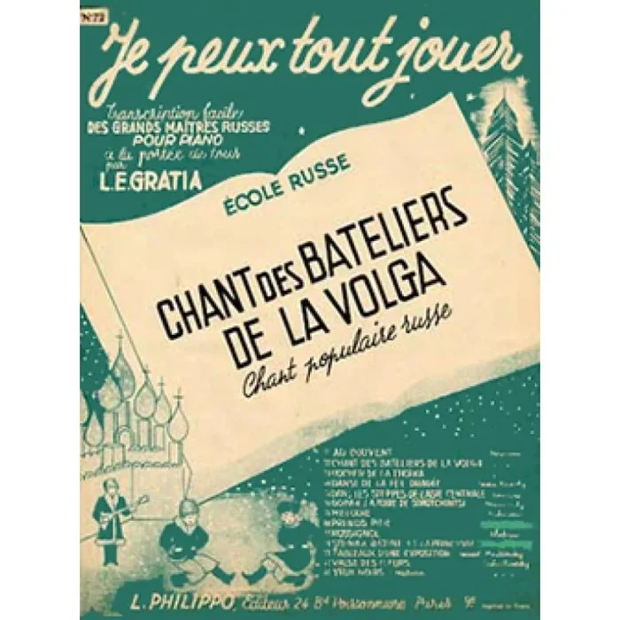 Chant des bateliers de la Volga (JPTJ72)