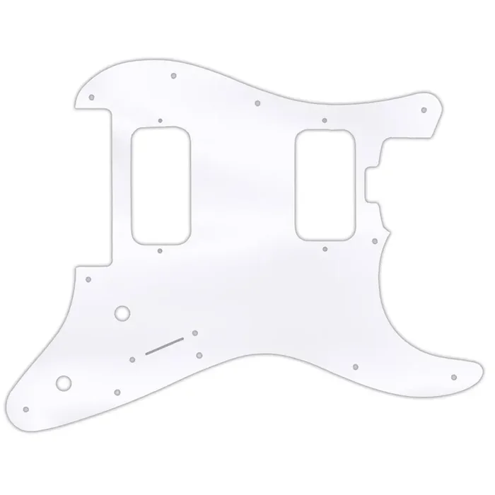 Charvel 2010-Present Made In Mexico Pro-Mod So-Cal Style 1 HH FR – Clear Acrylic Thick