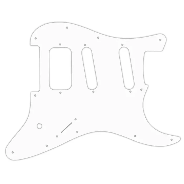 Charvel 2014-Present So-Cal Jake E. Lee USA Signature – Solid Shiny White .090″ / 2.29mm thick, with bevelled edge