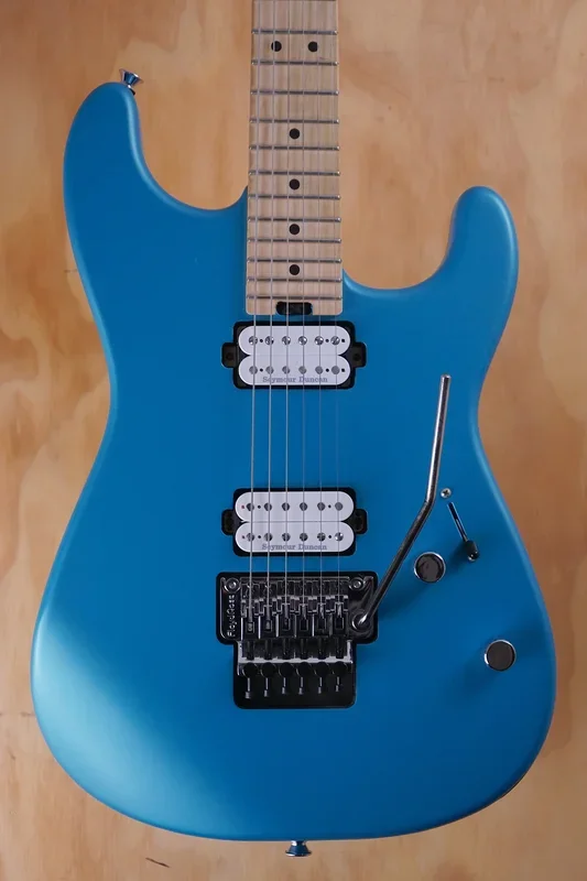 Charvel Pro-Mod San Dimas Style 1 HH FR M in Matte Blue Frost, (Used)