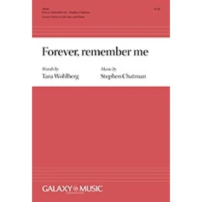 Chatman, Stephen – Forever, remember me