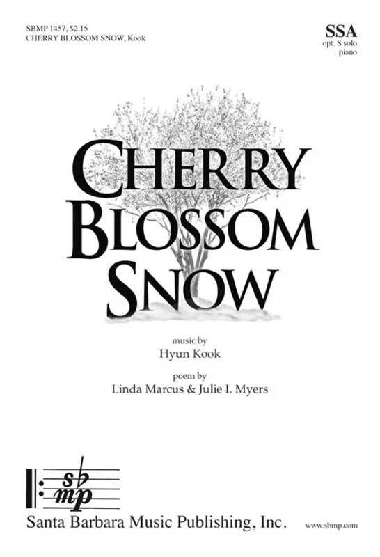 Cherry Blossom Snow SSA (Octavo)