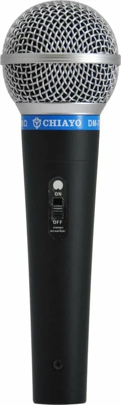 Chiayo DM708 Dynamic Hand Held Microphone with Switch inc. XLR-Jack Cable