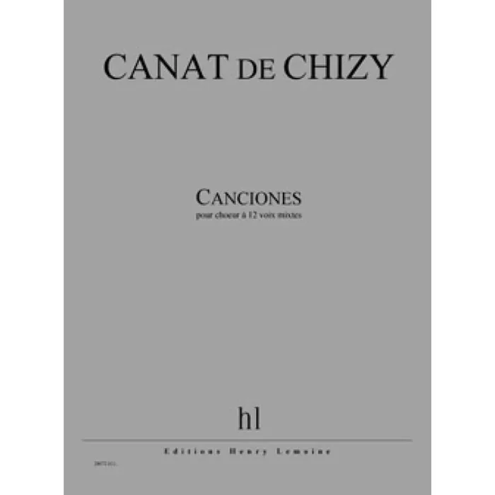 Chizy, Edith Canat De – Canciones