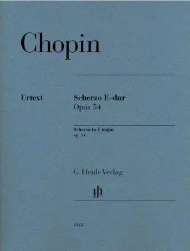 Chopin : Scherzo: E Major Op.54 Piano (Henle