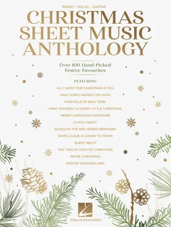 Christmas Sheet Music Anthology Piano Vocal Guitar