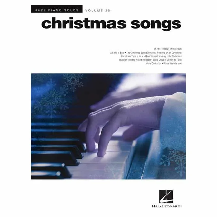 Christmas Songs: Jazz Piano Solos Volume 25