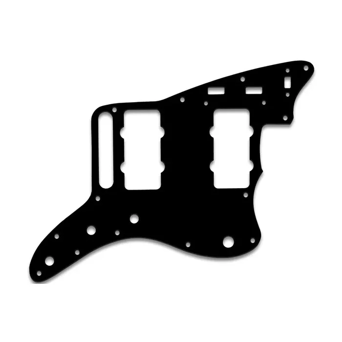 Classic Player Jazzmaster Special – Solid Shiny Black .090″ / 2.29mm thick, with bevelled edge