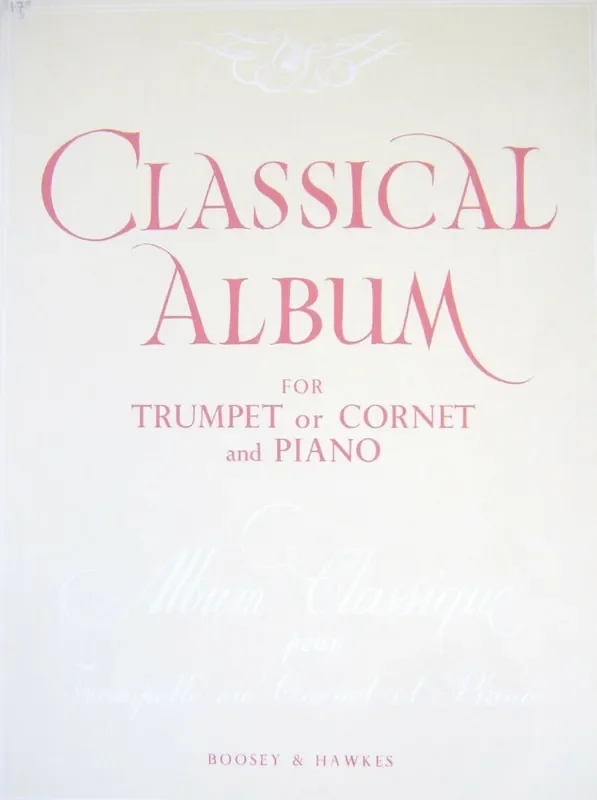 Classical Album for Trumpet or Cornet and Piano