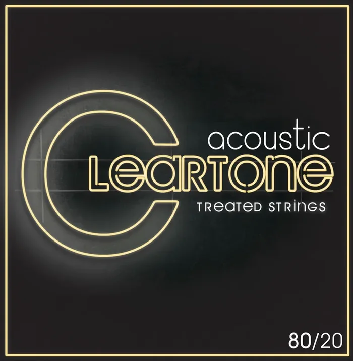 Cleartone Coated 80/20 Bronze 11-52 Acoustic Guitar Strings [7611]