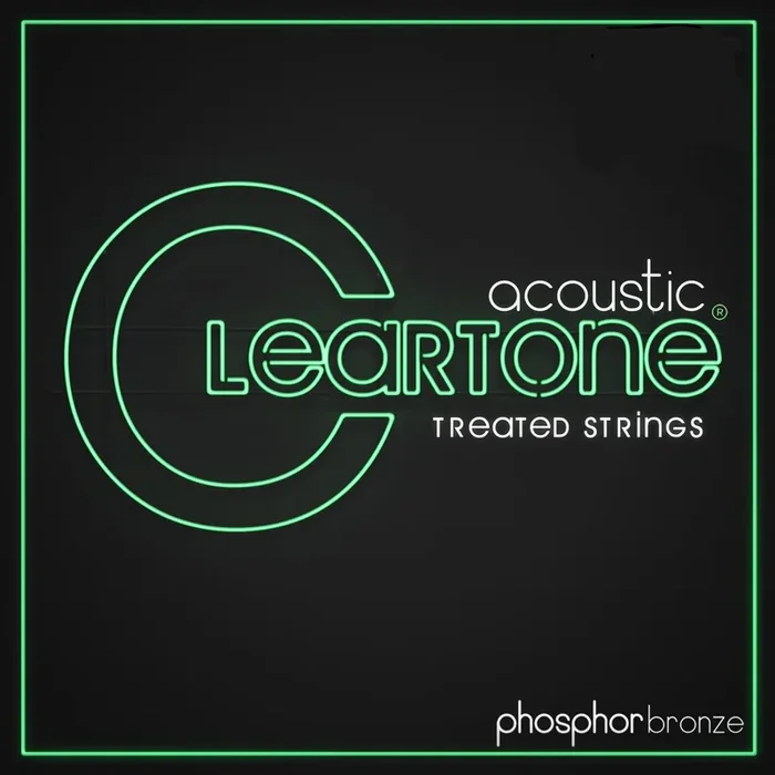 Cleartone Coated Phosphor Bronze 12-53 Acoustic Guitar Strings [7412]