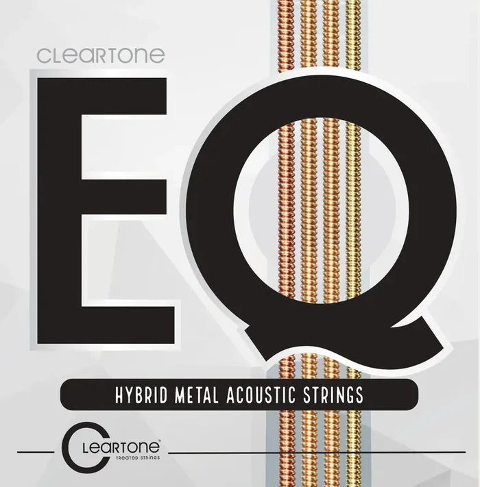 Cleartone EQ Coated Hybrid Metal 12-53 Acoustic Guitar Strings [7812]