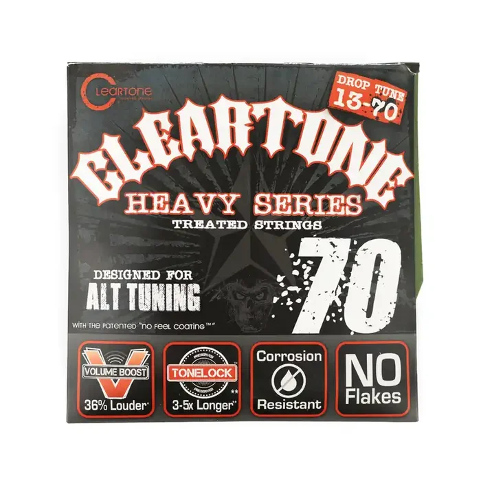 Cleartone Heavy Series Nickel 13-70 Electric Guitar Strings [9470]