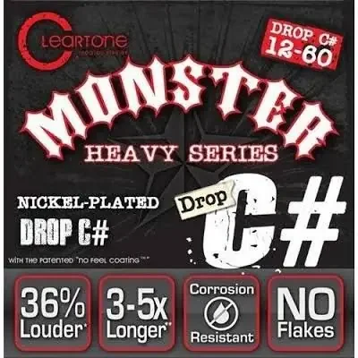 Cleartone , Monster Heavy Series Drop C 12-60 (9460)