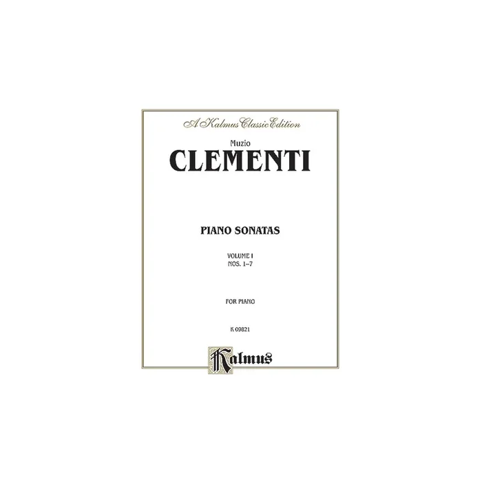 Clementi, Muzio – Piano Sonatas, Volume I