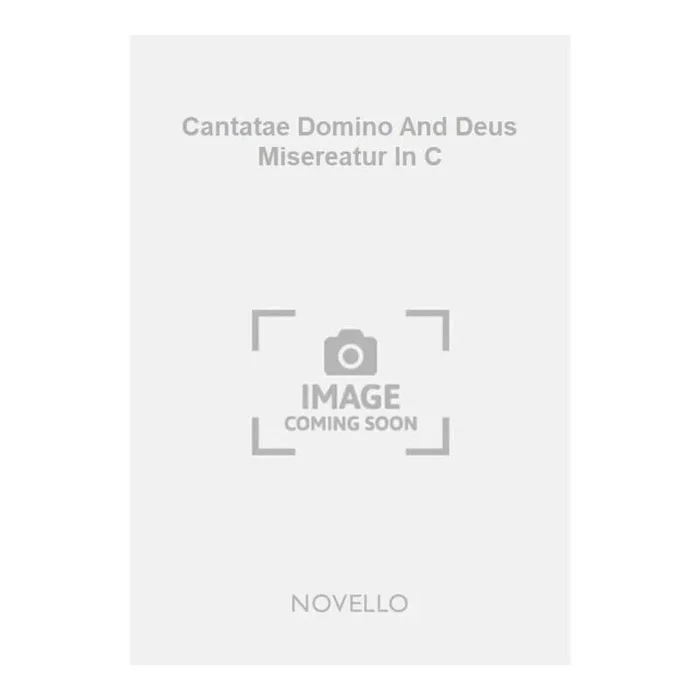 Cobb, Gerard Francois – Cantatae Domino And Deus Misereatur In C