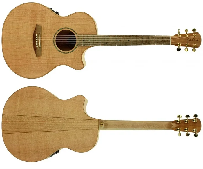 Cole Clark Angel 2 EC Acoustic Guitar Silky Oak