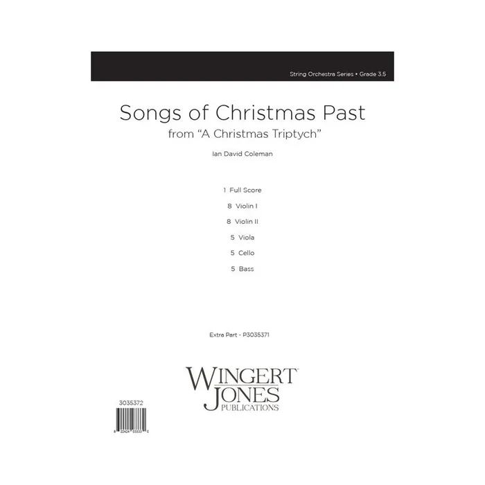 Coleman, Ian David – Songs of Christmas Past