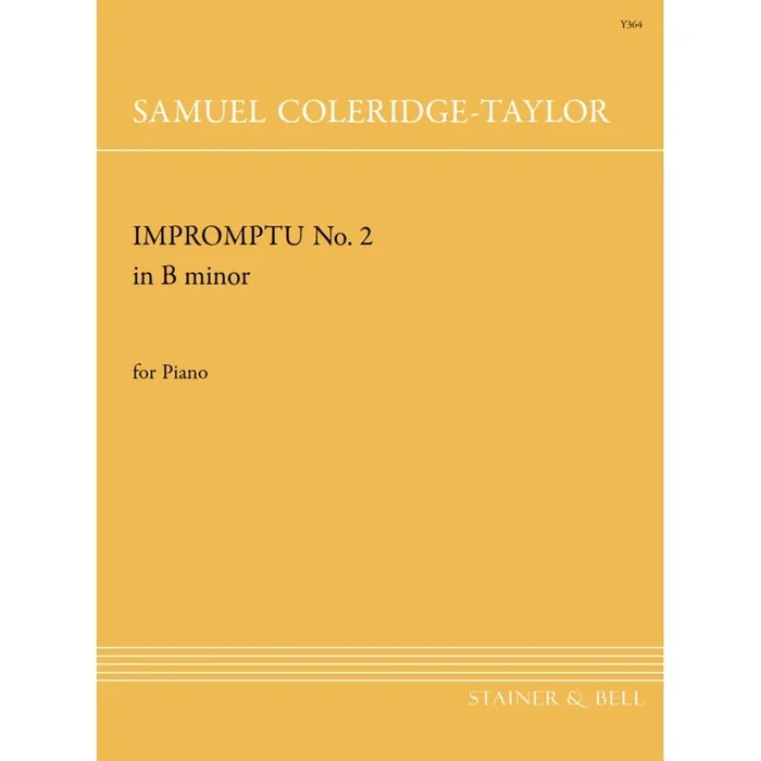 Coleridge-Taylor, Samuel – Impromptu No. 2 in B minor