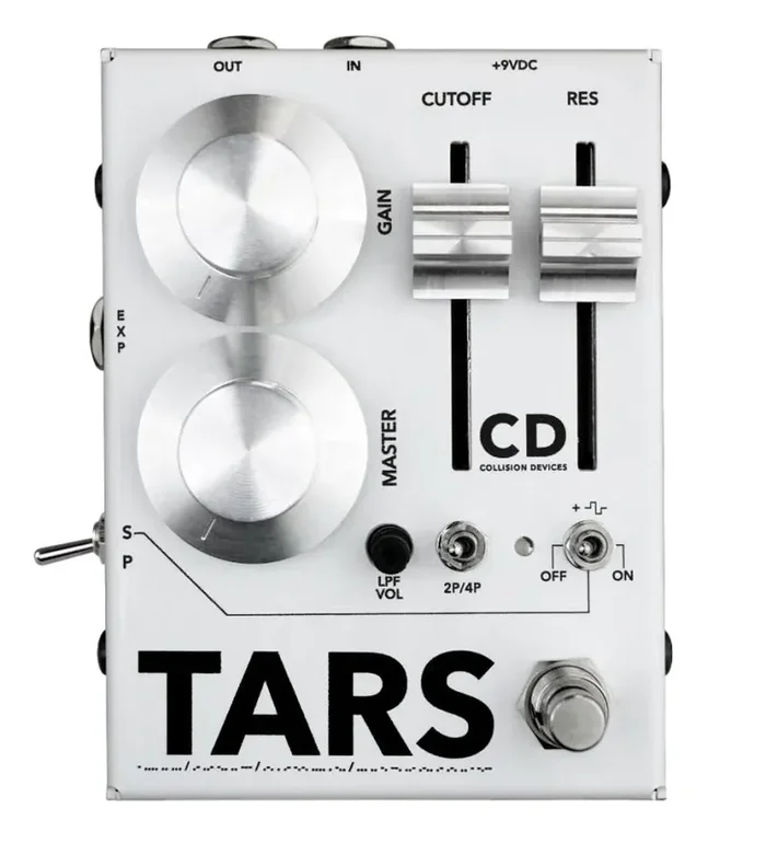 Collision Devises Pedals – TARS in Silver and White