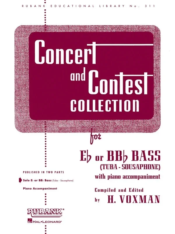 Concert And Contest E Flat Or Bb Flat Bass (Softcover Book)