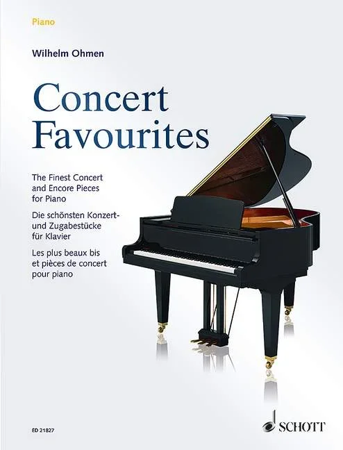 Concert Favourites, The Finest Concert and Encore Pieces – piano – Schott Digital