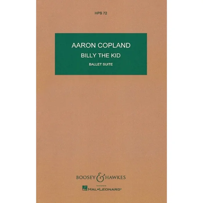 Copland, Aaron – Billy the Kid HPS 72