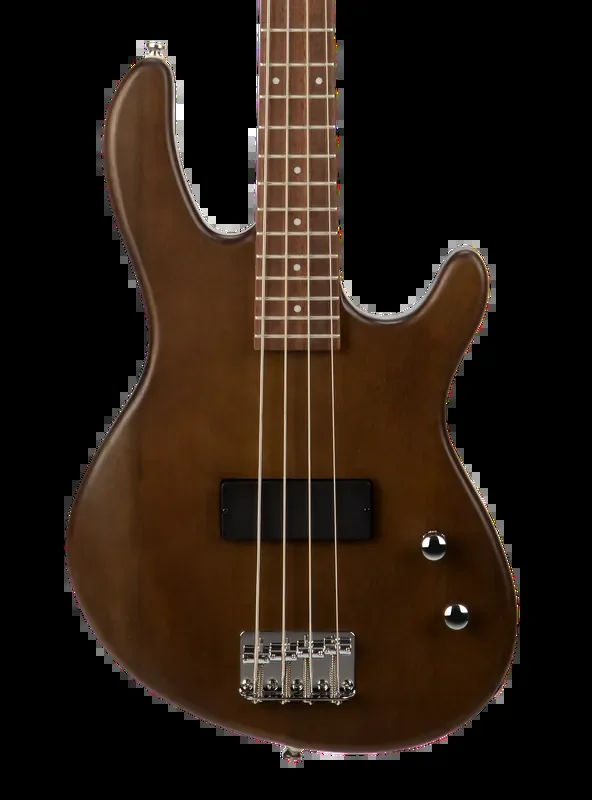 Cort Action Junior Short Scale Bass – Open Pore Walnut