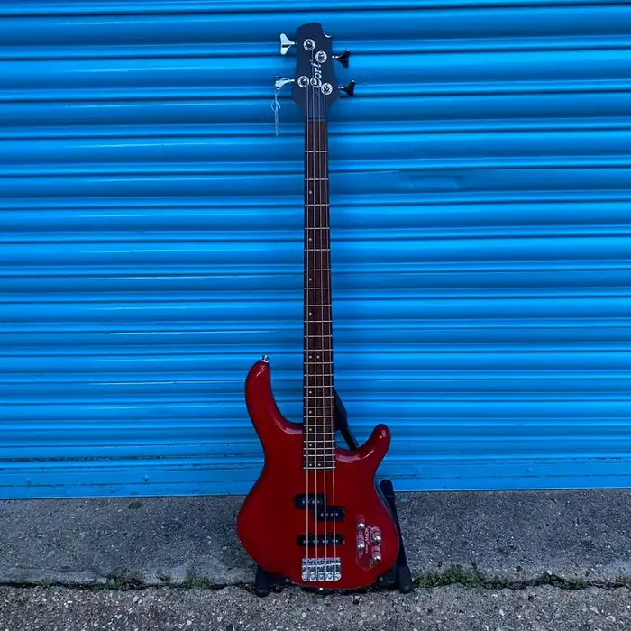 Cort Action Plus 4 String Bass – Trans Red
