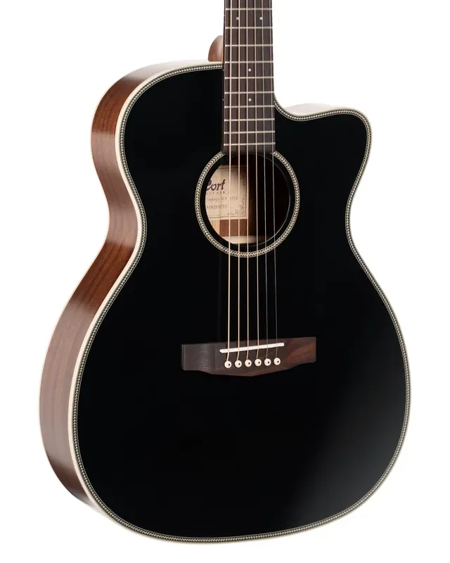 Cort Essence Concert – Black Top Semi-Gloss