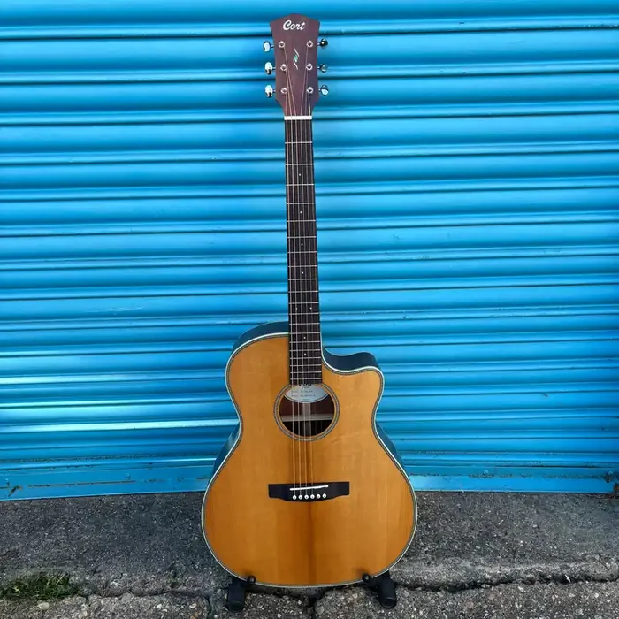 Cort Essence GA4 Natural Semi-Glass Electro Acoustic Guitar