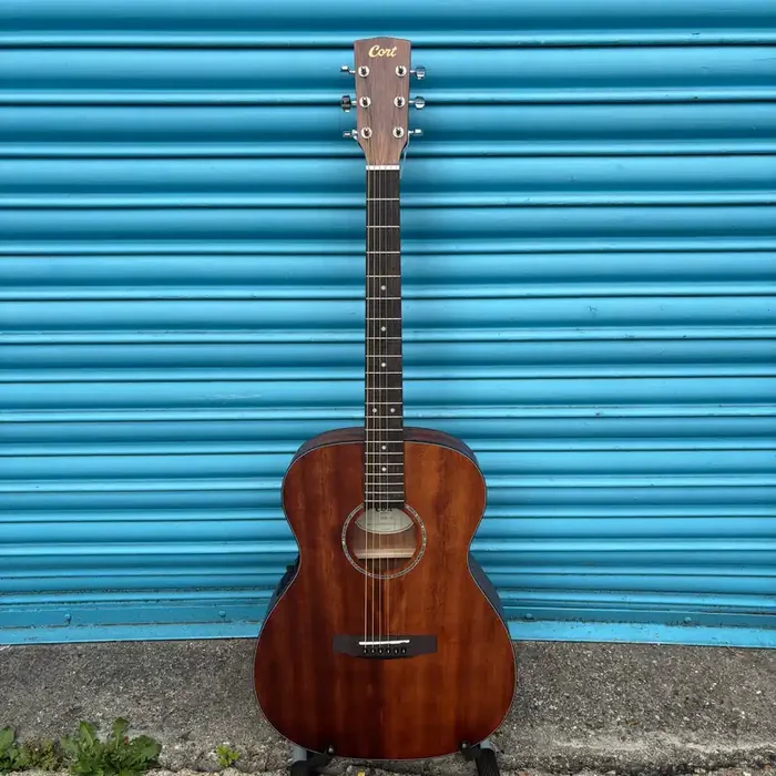 Cort L60-MF-OP Electro Acoustic Guitar – Solid Mahogany Top