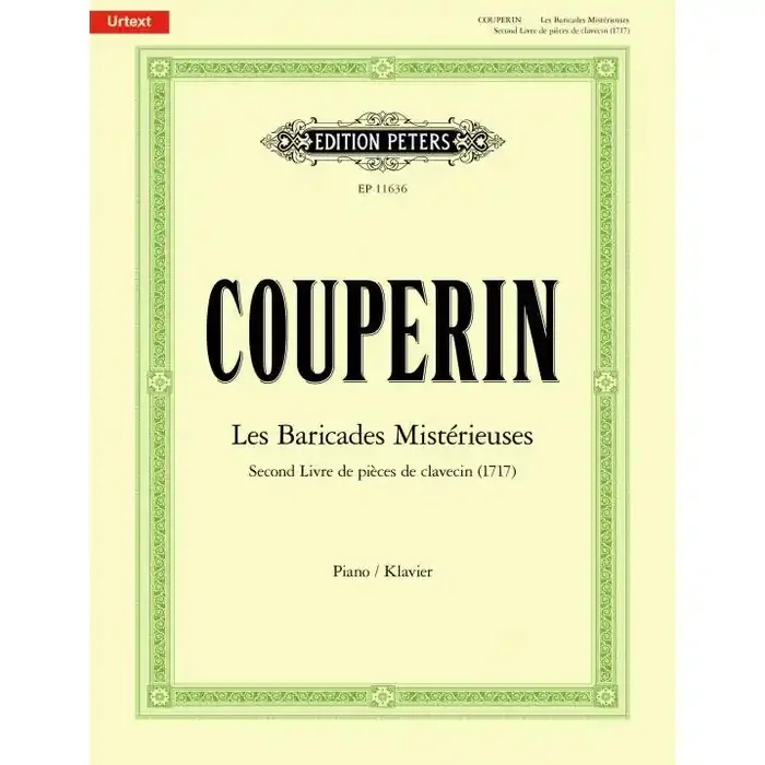 Couperin, François Les Baricades Misterieuses