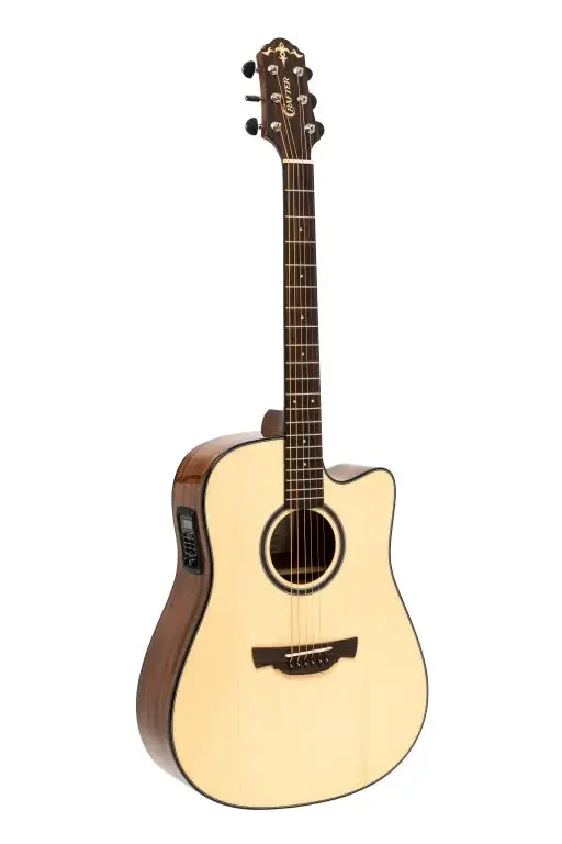 Crafter Able Series 600 Cutaway Dreadnought w/ Solid Spruce Top