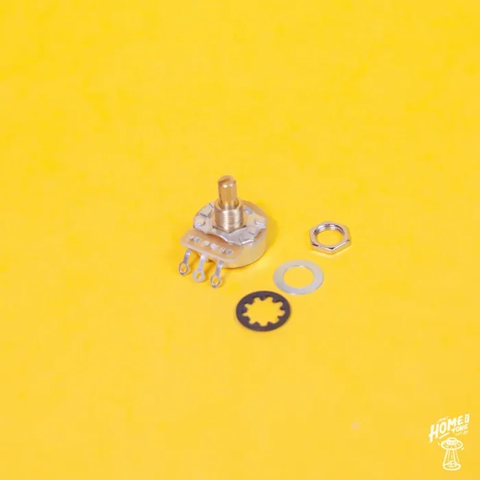 CTS Premium 450 Series 1MEG audio taper pot – Split short shaft