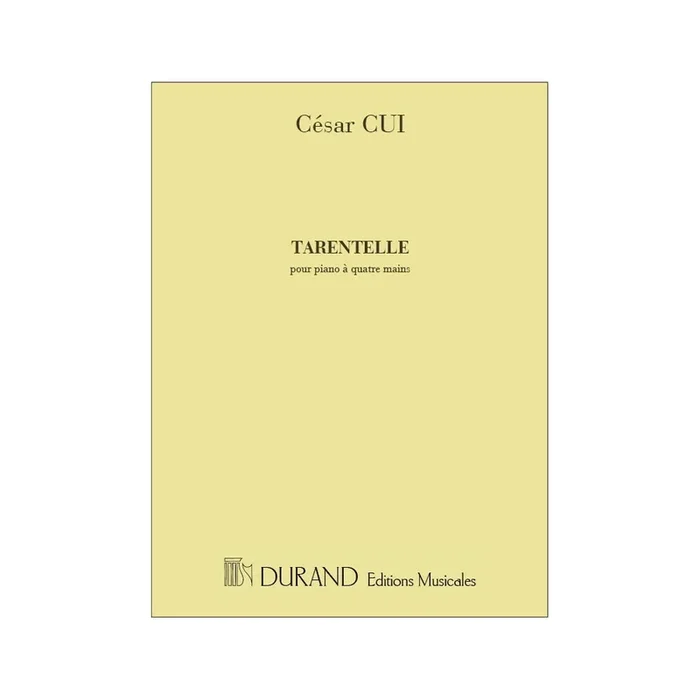 Cui, César – Tarentelle
