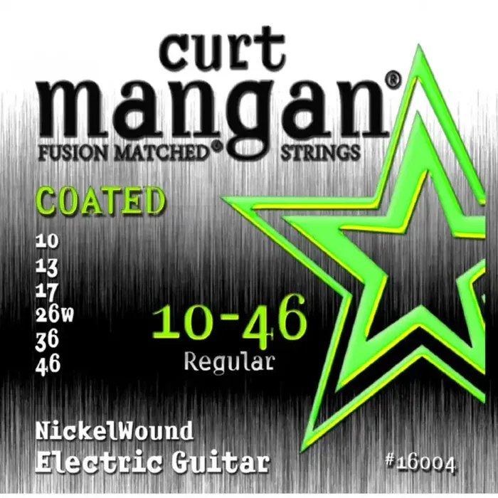 Curt Mangan Coated Nickel Wound 10-46 Electric Guitar Strings
