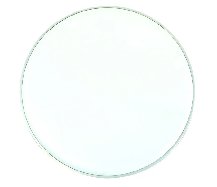 Custom Percussion 24 ” White Resonant Bass Drum Head W/ Control Ring