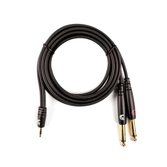 Custom Series 1/8Ç? to Dual 1/4Ç? Audio Cables, by D’Addario