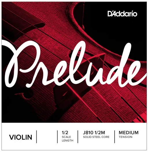 D’ADDARIO J81312M 1/2 Prelude Violin D String, Medium Tension