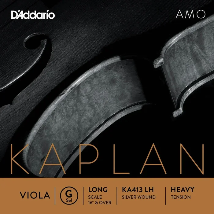 D’Addario Kaplan Amo Viola G String, Long Scale, Heavy Tension