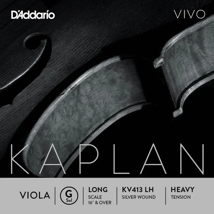 D’Addario Kaplan Vivo Viola G String, Long Scale, Heavy Tension