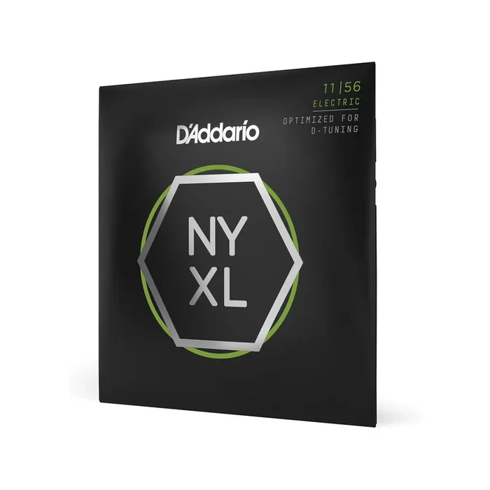 D’Addario NYXL1156 Nickel Wound Electric Guitar Strings Medium Top /Extra-Heavy…