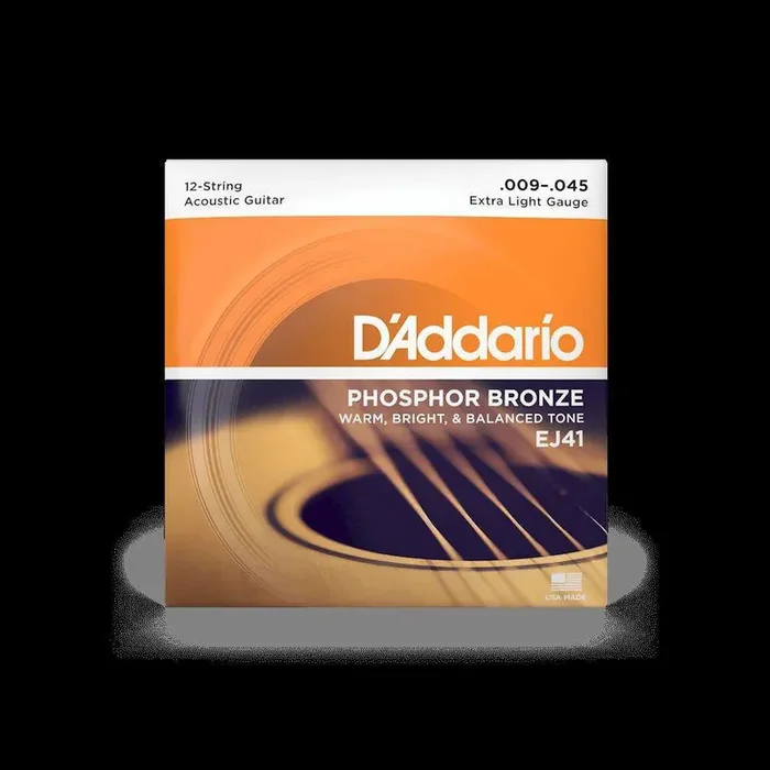 D‘Addario 12-String Phosphor Bronze Acoustic Guitar Strings