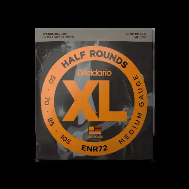 D‘Addario 50-105 Medium Long Scale XL Half Rounds Bass Guitar Strings