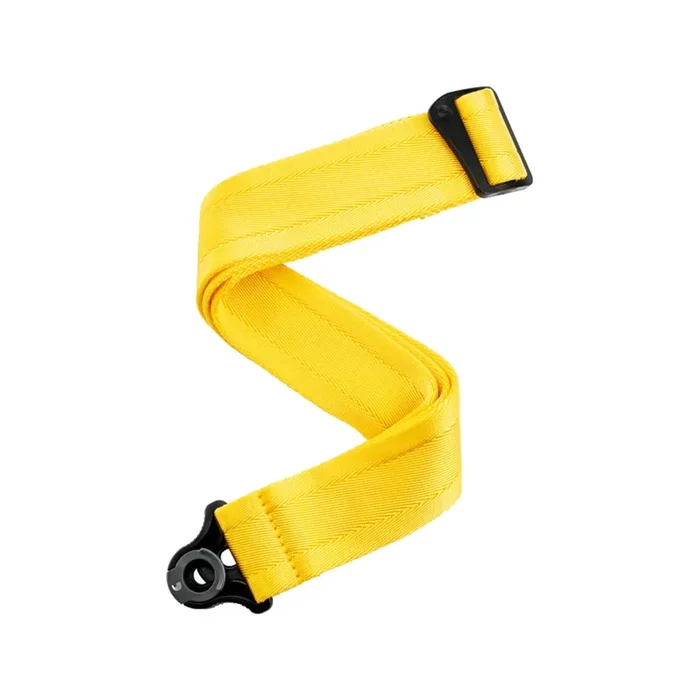 D‘Addario 50mm Auto Lock Guitar Strap, Mellow Yellow